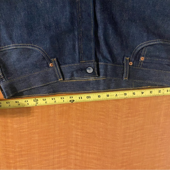 Levi’s Waterless 501 Dark Wash 38x32 - Picture 8 of 10